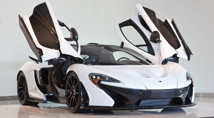 For Sale: Alaskan Diamond White McLaren P1 with 920 Miles 