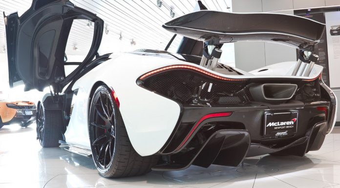 Alaskan Diamond White McLaren P1