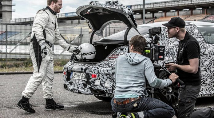 Mercedes-AMG C63 Coupe teaser rear