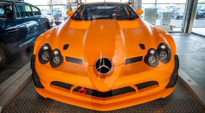 Rare Mercedes-Benz SLR McLaren 722 GT Snapped!