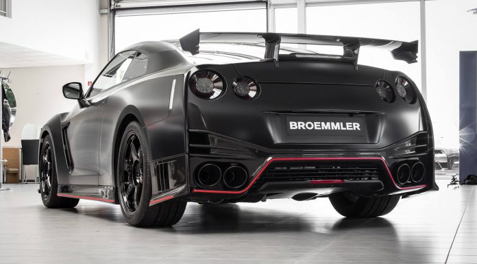 Satin Black Nissan GT-R Nismo rear