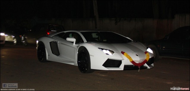 Lamborghini Aventador in India