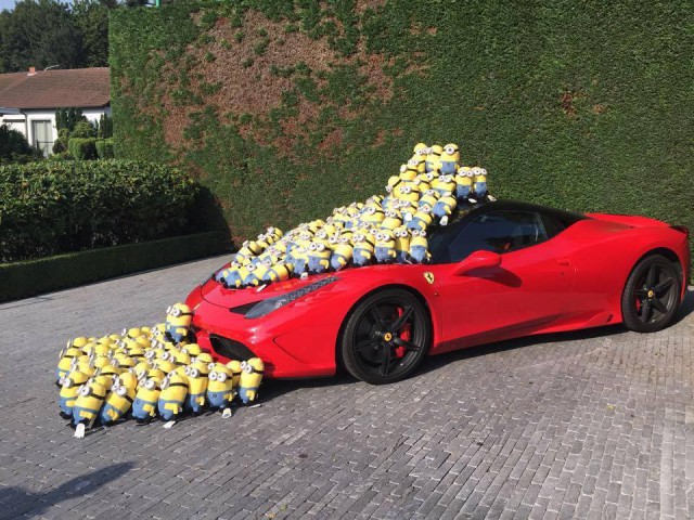 Team Minions Ferrari 458 Speciale