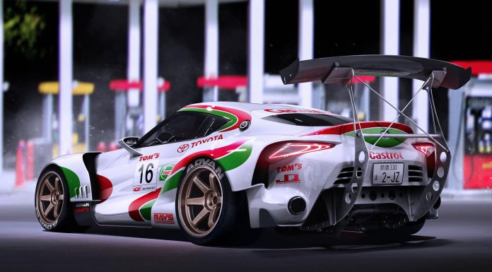 Aggressive Toyota FT-1 Super GT Comes to Life!