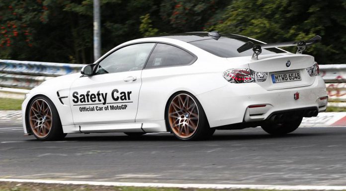 BMW M4 GTS spy shots rear