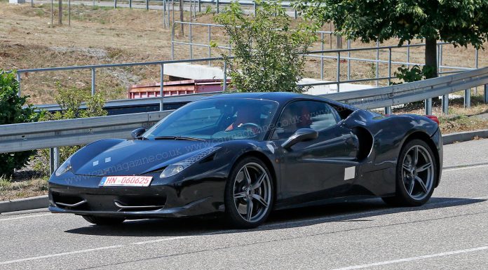 Ferrari Dino spy shots