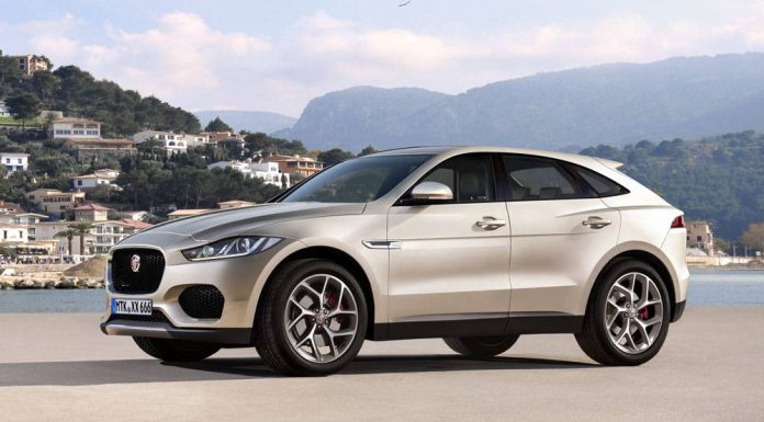 Jaguar E-Pace rendered