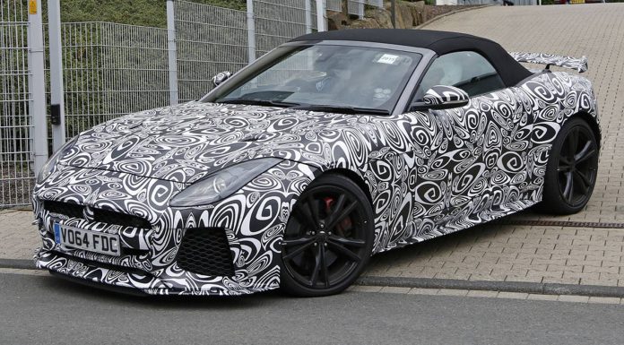 First Spy Shots of the Jaguar F-Type RS