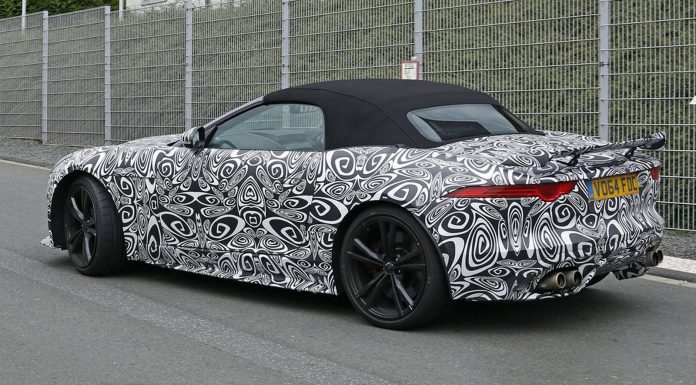 First Spy Shots of the Jaguar F-Type RS