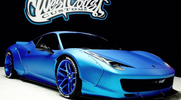 Justin Bieber Ferrari 458 Italia Liberty Walk