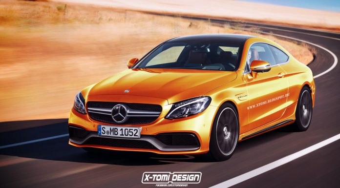 Mercedes-AMG C63 Coupe Rendered