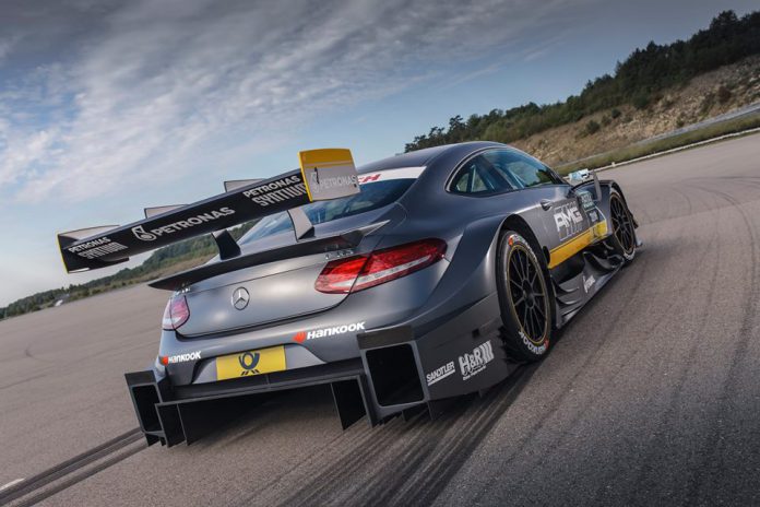 Mercedes-AMG C63 DTM racecar rear