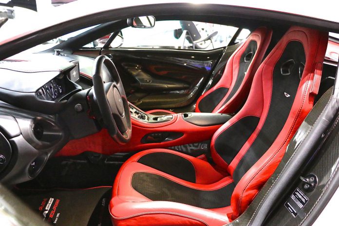 Aston Martin One-77 for sale in Dubai interior