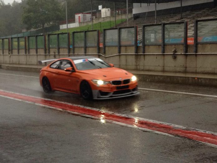 Orange BMW M4 GTS 