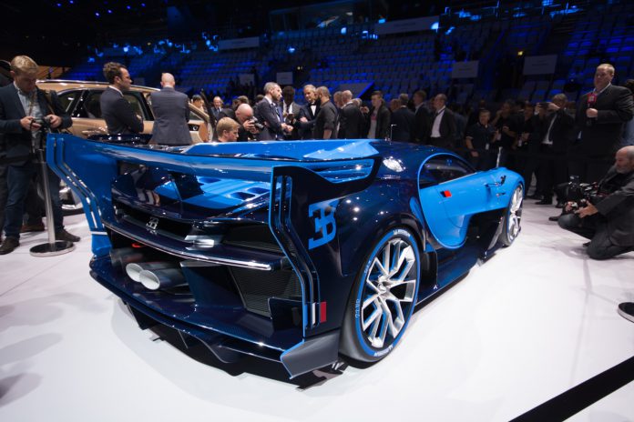 Bugatti Vision Gran Turismo rear