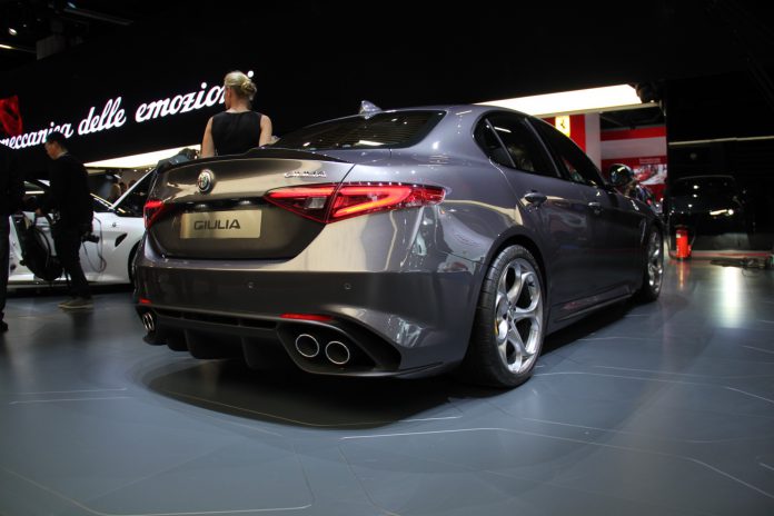 Alfa Romeo Giulia QV rear