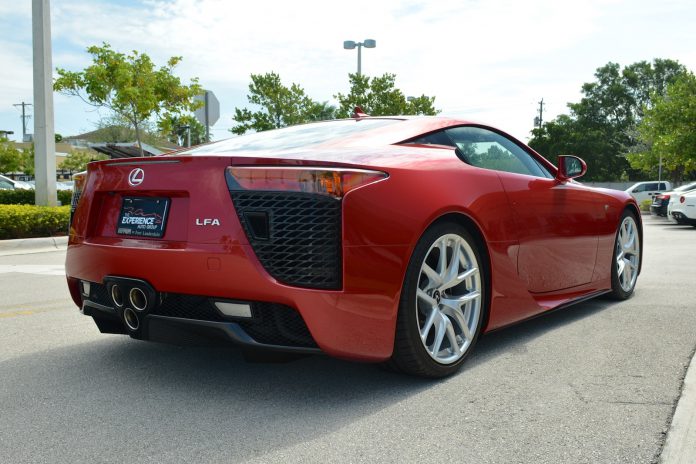 Lexus LFA for sale rear