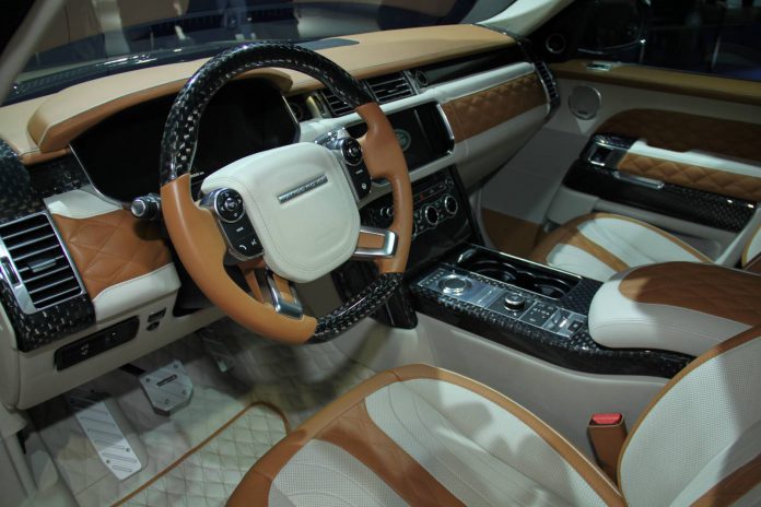 Mansory Range Rover LWB interior 