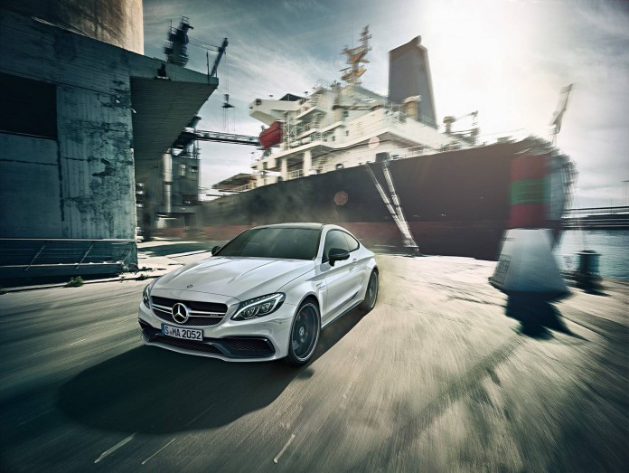 Mercedes-AMG C63 S Coupe front view