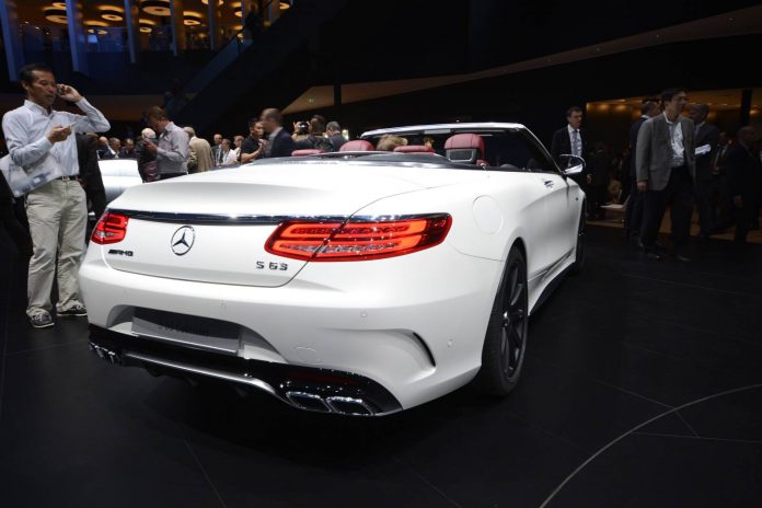 Mercedes-Benz S Class Cabrio rear