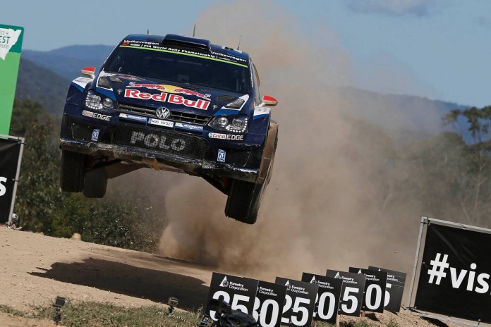 VW Polo R WRC Rally Australia 2015