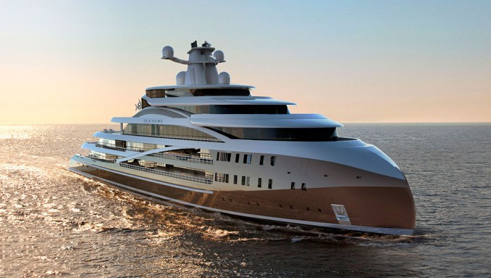 Sea Hawk Superyacht Concept