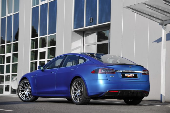 Brabus Tesla Model S rear