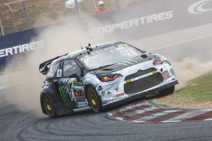 Petter Solberg Rallycross Barcelona 