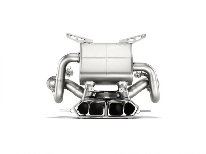 Akrapovic exhaust for Lamborghini Aventador