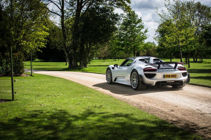 Porsche 918 Spyder rear