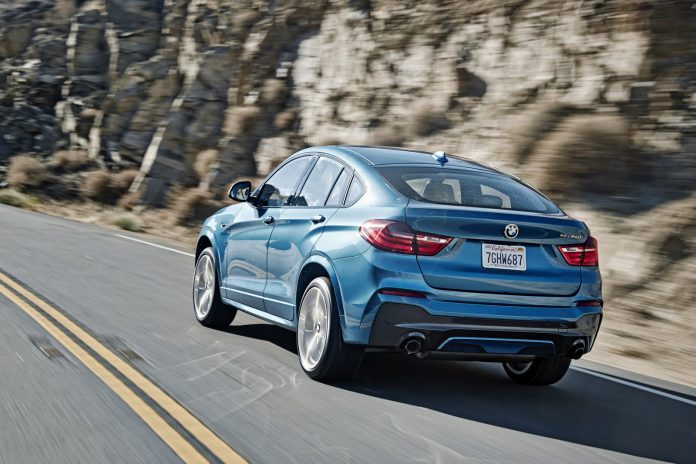 BMW X4 M40i rear