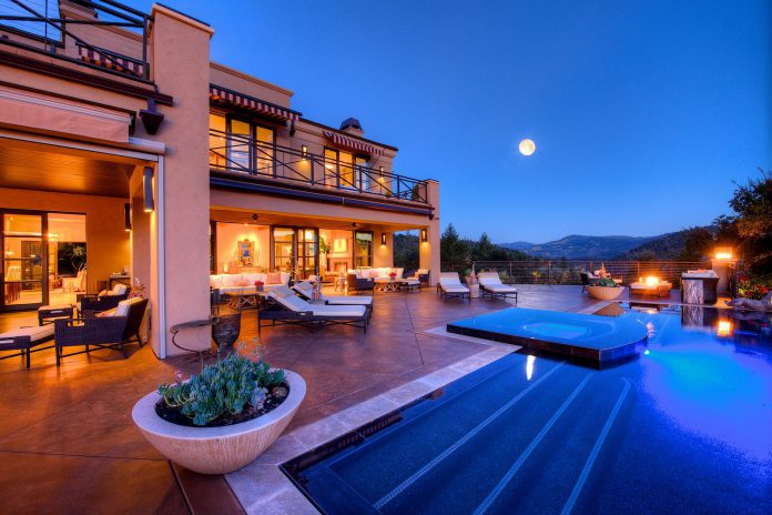 $28 million Napa mansion pool