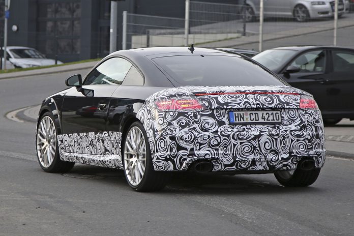 Next-gen Audi TT RS rear