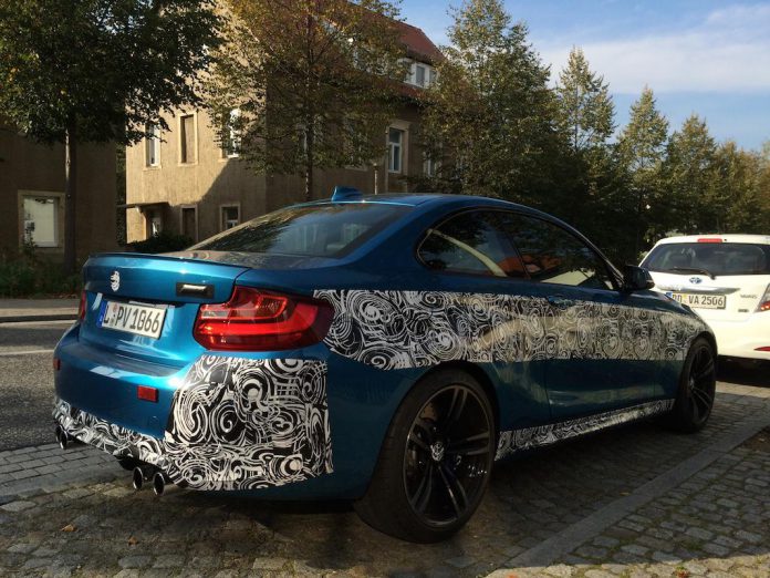 BMW M2 spied1