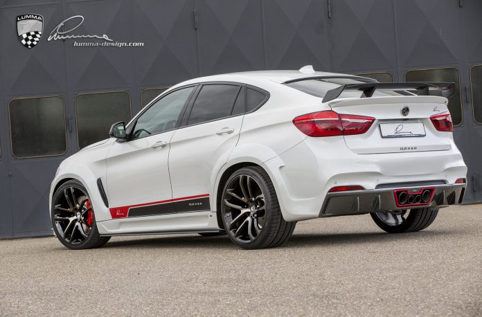 BMW X6 Lumma rear