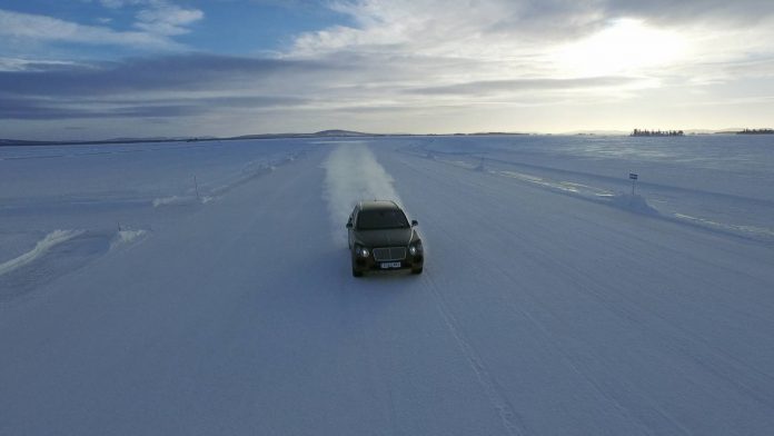 Bentley Bentayga Power on Ice