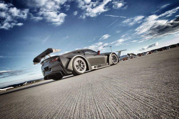 Callaway Corvette C7 GT3-R rear view