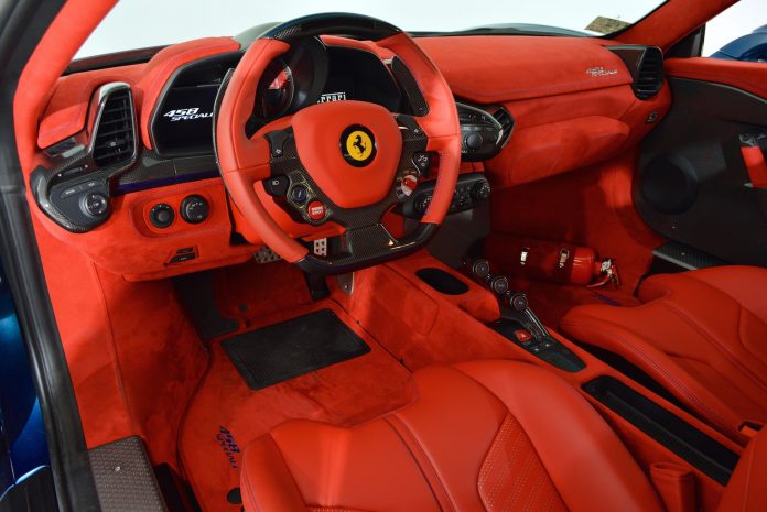 Ferrari 458 Speciale for sale interior