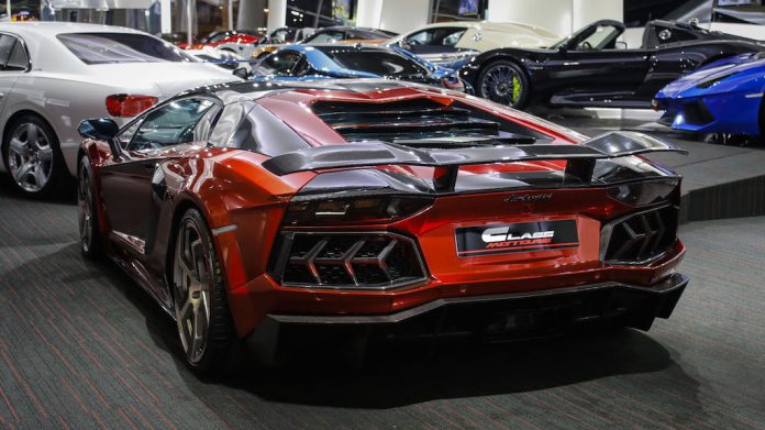 Mansory Lamborghini Aventador for sale rear
