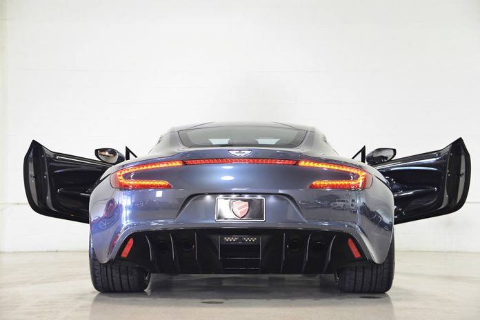 Floyd Mayweather Aston Martin One-77 rear