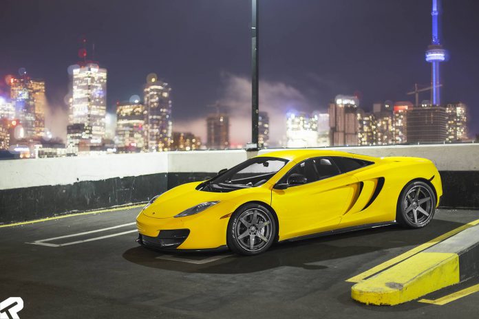 Volcano Yellow McLaren 12C 