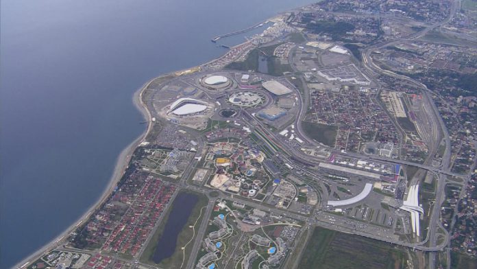 Russian GP aerial view