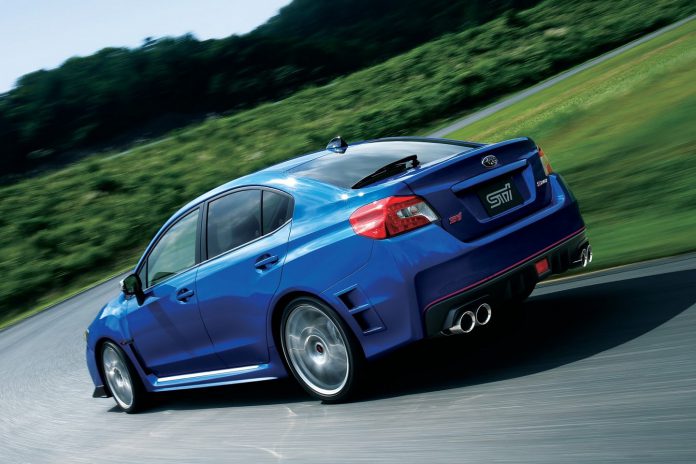 Subaru WRX STI S207 Special Limited Edition rear