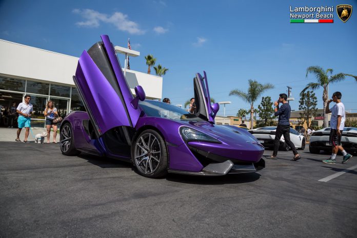 Mauvine Blue McLaren 570S