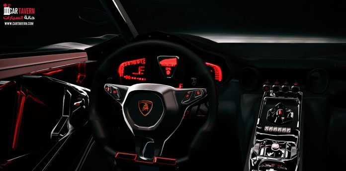 Lamborghini Diverso renderings interior