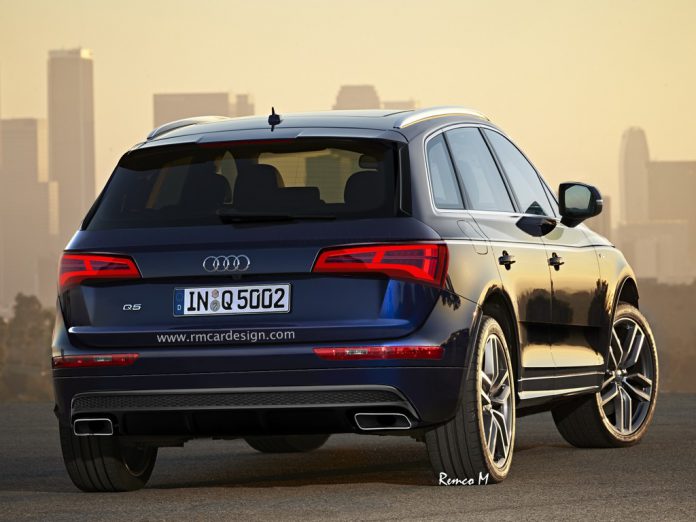 Next-generation Audi Q5 rear