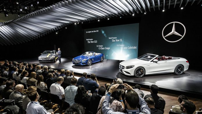 Mercedes-Benz auf der Los Angeles Auto Show (LAAS) 2015Mercedes-Benz at the Los Angeles Auto Show (LAAS) 2015