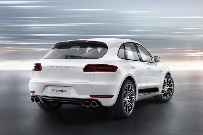 2016 Porsche Macan rear