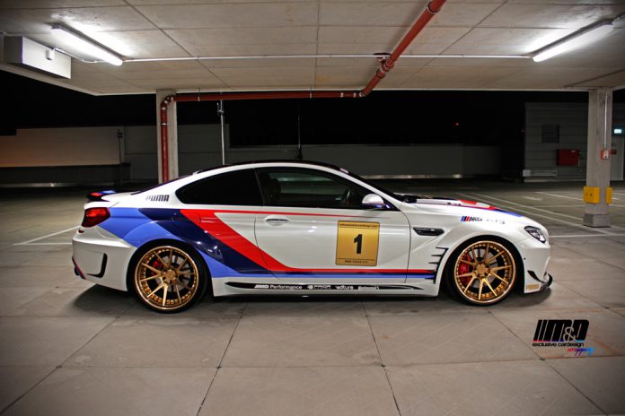 BMW 650i with GT3 kit