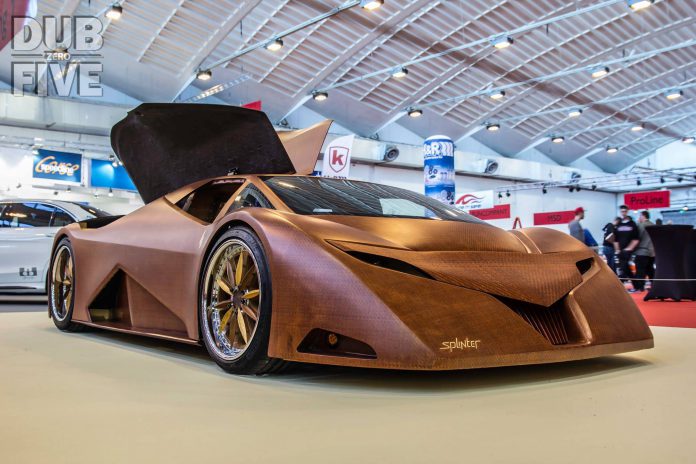 Splinter Wooden Supercar Essen Motor Show